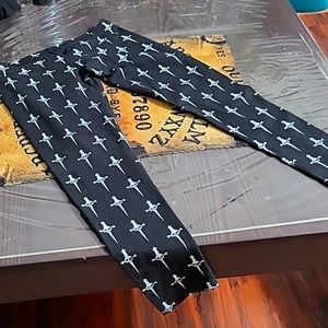 Mid - 2000's - Lip Service Leggings -  Dagger Print - M